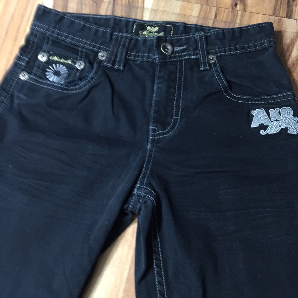 Akdmks Akademiks Black Jeans Size 10